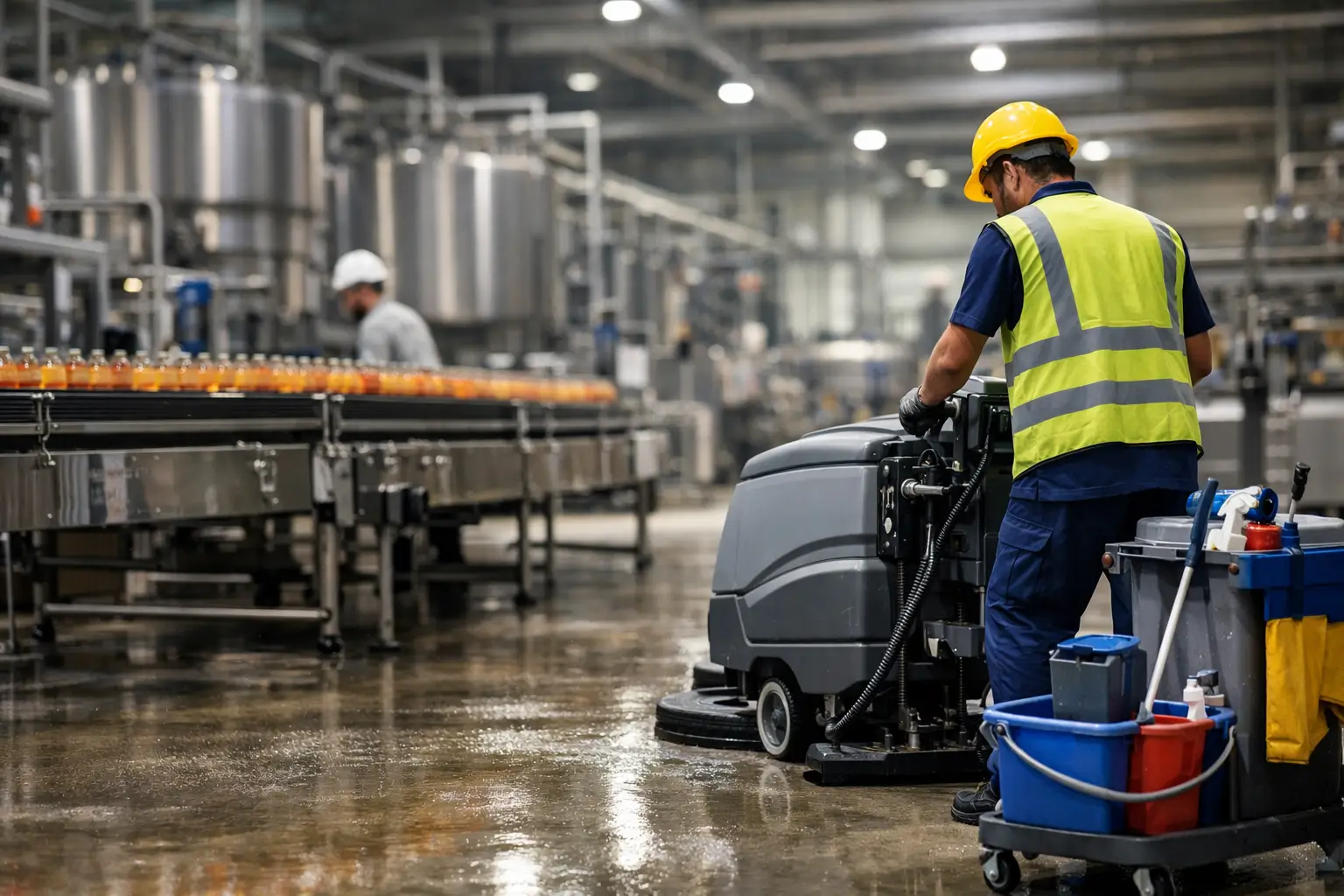 Factory Cleaning That Keeps Production Moving
