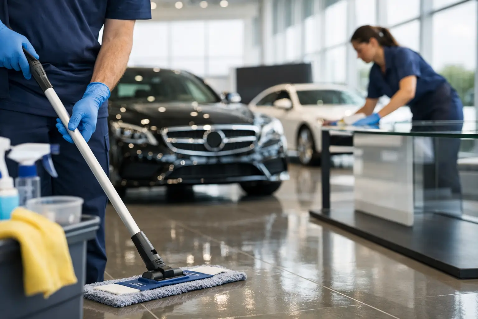Showroom Cleaning That Protects Your Brand